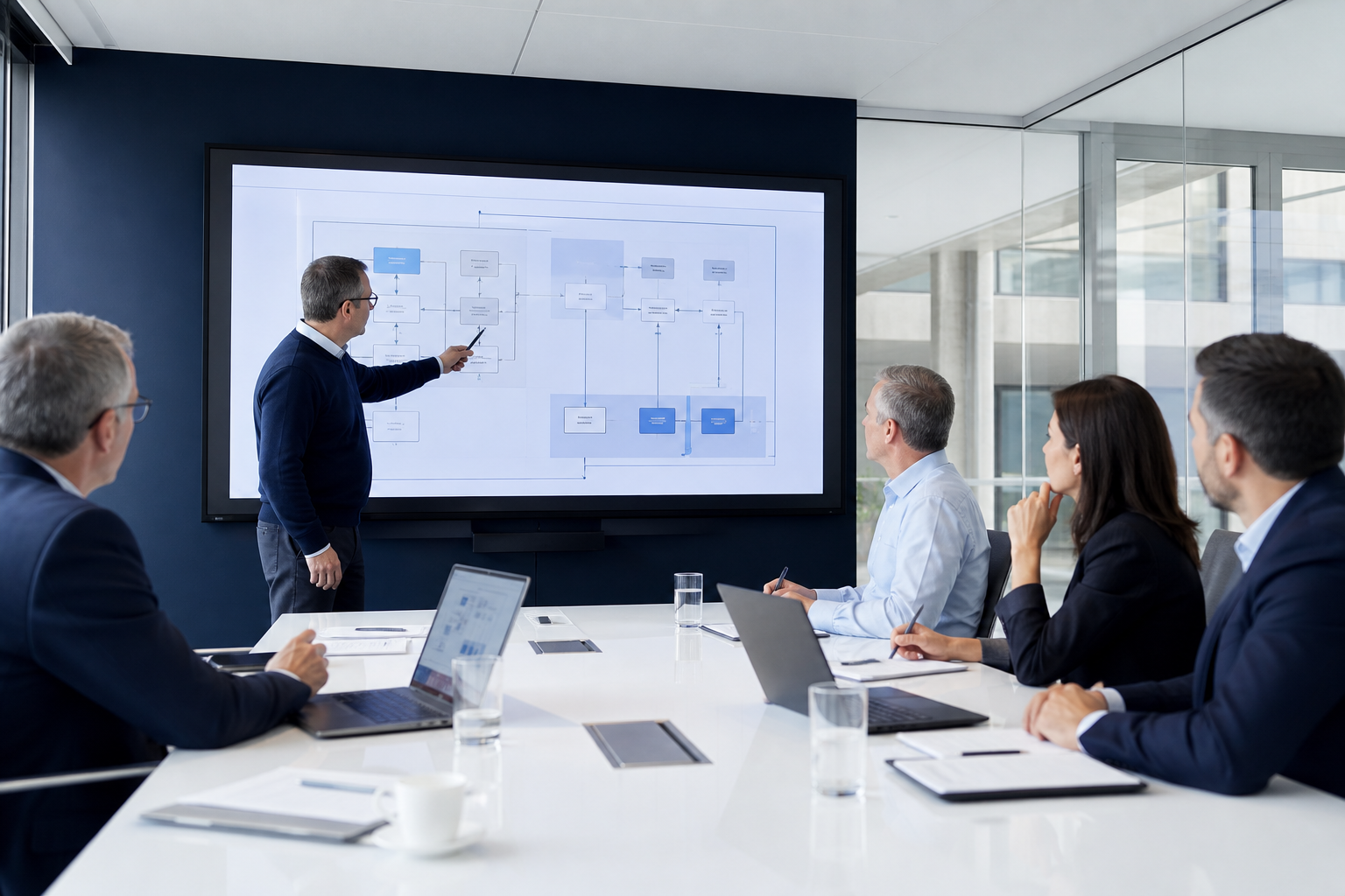 Technology consulting session focused on architecture and strategy