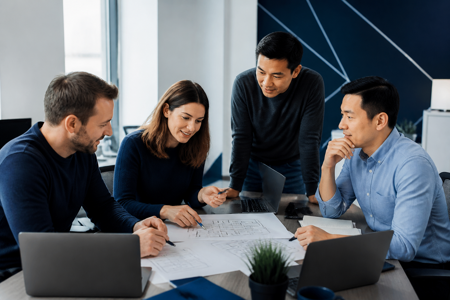Dedicated engineering partners collaborating with a client team
