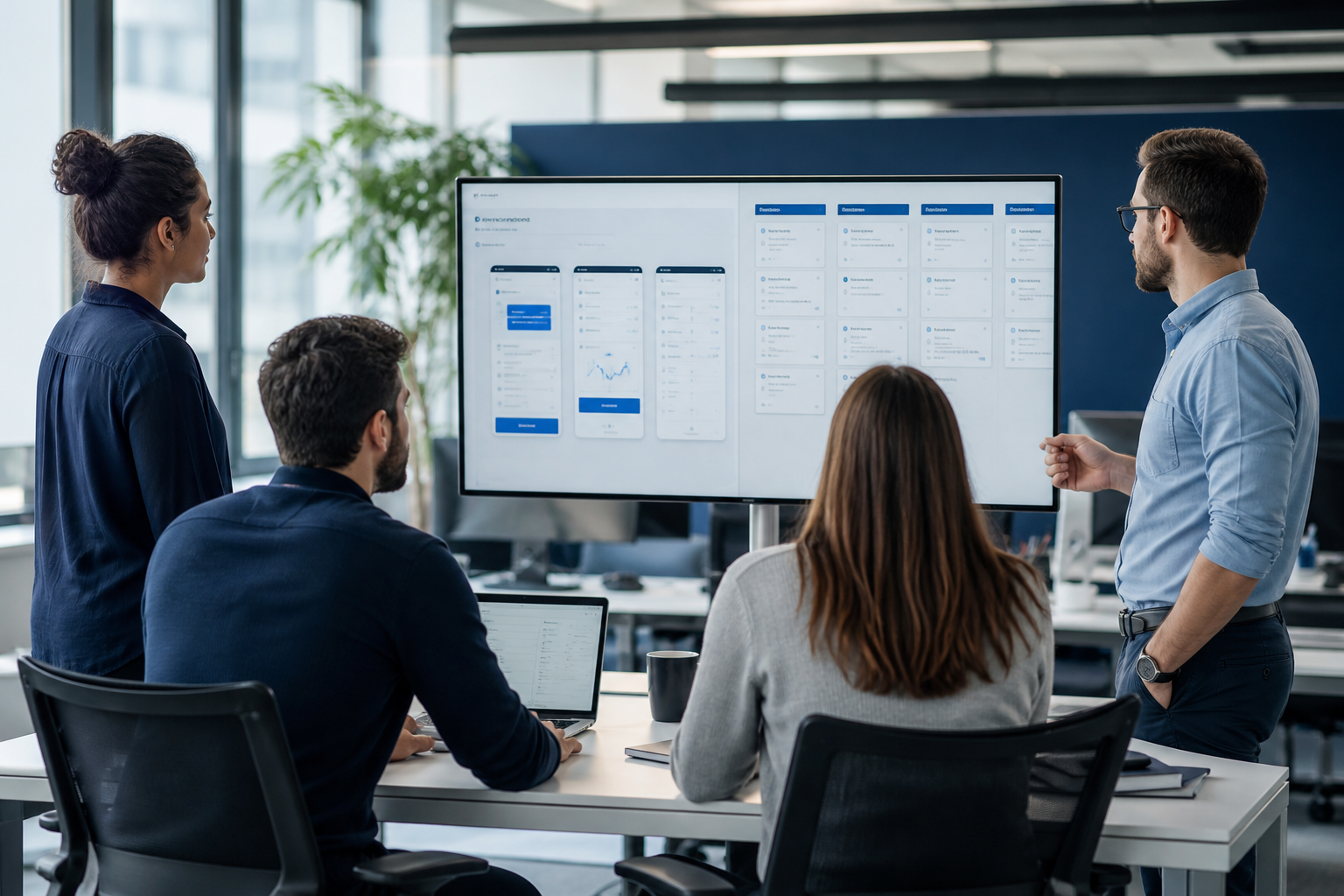Engineering team delivering an end-to-end digital product